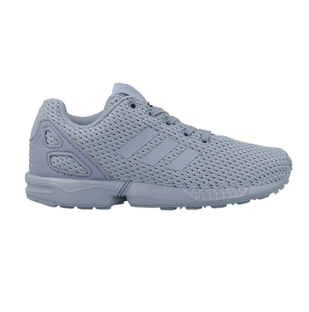 NIB Adidas ZX Flux C Sneakers Shoes Kids Boys 12.5 Tactile Blue Low Top BB2430